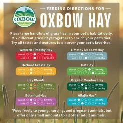 Oxbow Botanical Hay + Oat Hay Small Animal Food -Oxbow || Zesty Paws Sales 367473 PT8. SY630 V1644525755