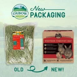 Oxbow Animal Health Western Timothy Hay All Natural Hay for Rabbits, Guinea Pigs, Chinchillas, Hamsters & Gerbils + Pure Comfort Small Animal Bedding, White -Oxbow || Zesty Paws Sales 367474 PT3. SY630 V1644525223