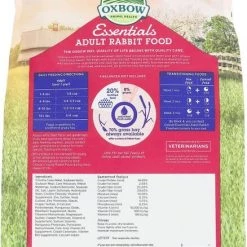 Oxbow Essentials Adult Rabbit Food All Natural Adult Rabbit Pellets + Animal Health Western Timothy Hay All Natural Hay for Rabbits, Guinea Pigs, Chinchillas, Hamsters & Gerbils -Oxbow || Zesty Paws Sales 367475 PT2. SY630 V1644529375