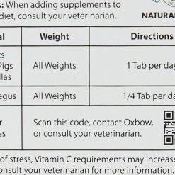 Oxbow Essentials Adult Guinea Pig Food All Natural Adult Guinea Pig Pellets + Natural Science Vitamin C Small Animal Supplement -Oxbow || Zesty Paws Sales 367476 PT8. SY630 V1644527857