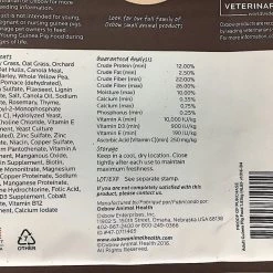 Oxbow Garden Select Adult Guinea Pig Food + Natural Science Vitamin C Small Animal Supplement -Oxbow || Zesty Paws Sales 367477 PT4. SY630 V1644524624