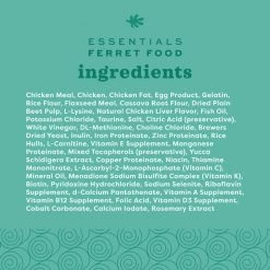 Oxbow Animal Healthy Essentials Natural Pellets Ferret Food, 4-lb bag -Oxbow || Zesty Paws Sales 521974 PT7. SY630 V1651864315