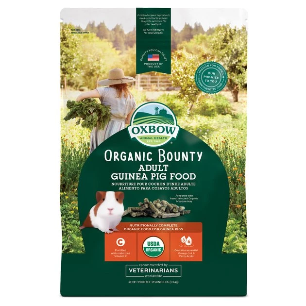 Oxbow Organic Bounty Adult Guinea Pig Food 3 Oxbow Organic Bounty Adult Guinea Pig Food