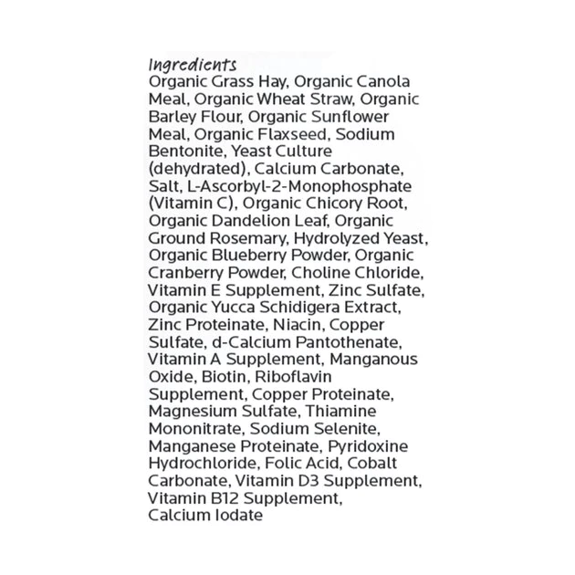 Oxbow Organic Bounty Adult Guinea Pig Food 8 Oxbow Organic Bounty Adult Guinea Pig Food - Image 6