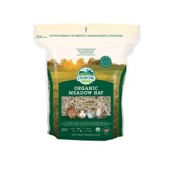 Oxbow Organic Meadow Hay Small Animal Food