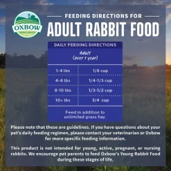 Oxbow Organic Bounty Adult Rabbit Food -Oxbow || Zesty Paws Sales 95980 PT8. SY630 V1599827789