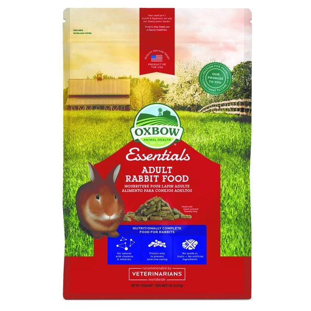 Oxbow Essentials Adult Rabbit Food 3 Oxbow Essentials Adult Rabbit Food