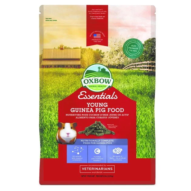 Oxbow Essentials Cavy Performance Young Guinea Pig Food 3 Oxbow Essentials Cavy Performance Young Guinea Pig Food