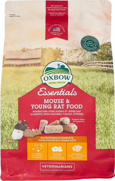 Oxbow Essentials Mouse & Young Rat Food 3 Oxbow Essentials Mouse & Young Rat Food