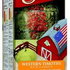 Oxbow Harvest Stacks Compressed Western Timothy Hay with Carrots Small Animal Food