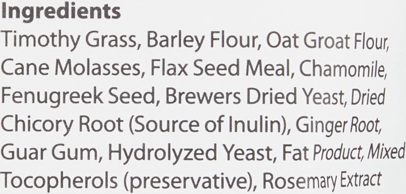 Oxbow Natural Science Digestive Support Small Animal Supplement 5 Oxbow Natural Science Digestive Support Small Animal Supplement - Image 3