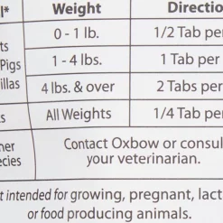 Oxbow Natural Science Digestive Support Small Animal Supplement 12 Oxbow Natural Science Digestive Support Small Animal Supplement -Oxbow || Zesty Paws Sales 96023 PT4. SY630 V1503517057