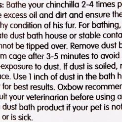 Oxbow Poof! Chinchilla Dust Bath, Blue Cloud -Oxbow || Zesty Paws Sales 96069 PT4. SY630 V1657661186