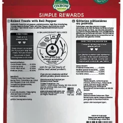 Oxbow Simple Rewards Oven Baked with Bell Pepper Small Animal Treats -Oxbow || Zesty Paws Sales 96103 PT1. SY630 V1545946317